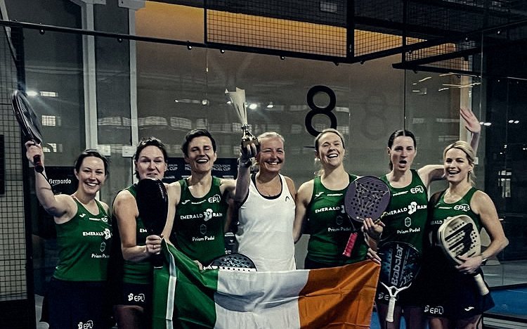 Emerald Rain ladies winning the EPL event at Lake Como